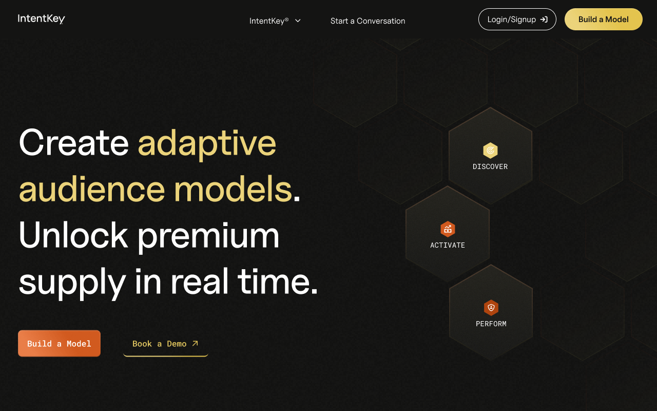 The rebrand homepage hero at a smaller desktop width.